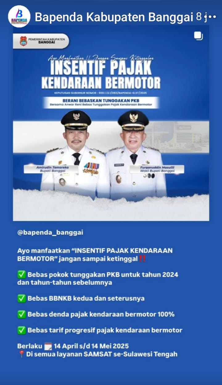Insentif Pajak Kendaraan Bermotor